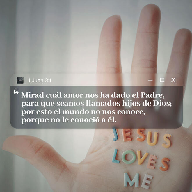 1 Juan 3:1