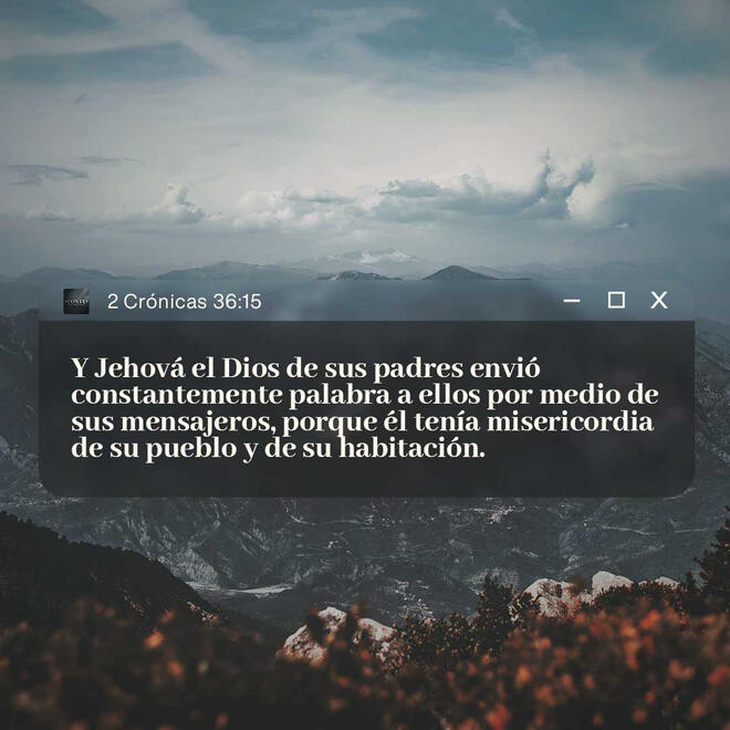 2 Crónicas 36:15