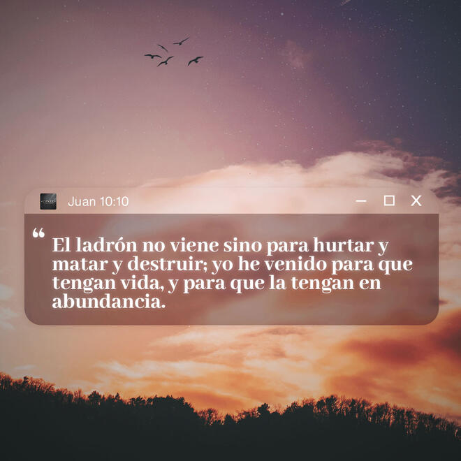 Juan 10:10