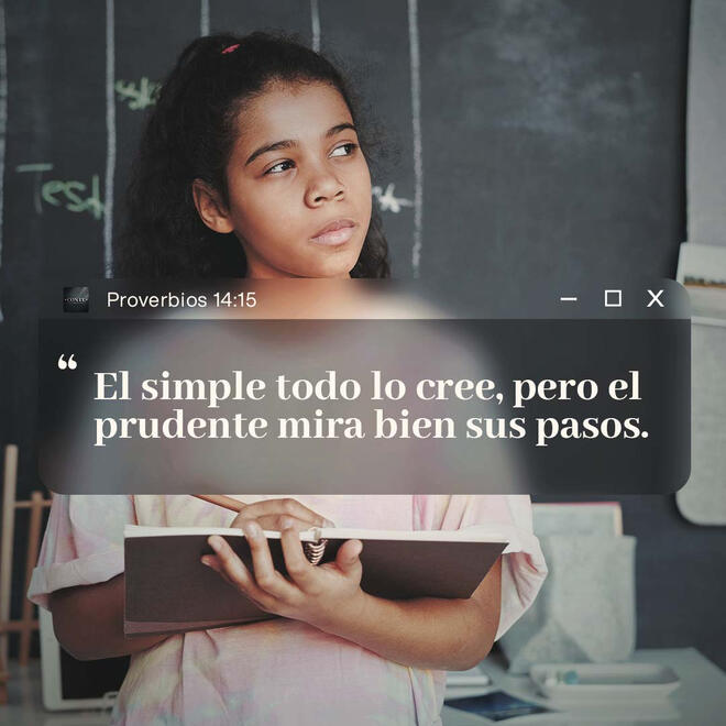 Proverbios 14:15